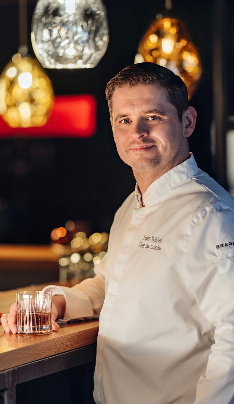 Peter Wirbel der Chef de cuisine des midi Restaurants